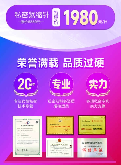 私密處緊縮針